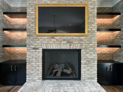 brickwork - fireplace